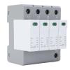 4 P Protective Device, Photovoltaic Low Voltage Arrester with 40 KA AC275 V, Overcurrent Guard and Overvoltage Guard, Flame Retardant PC Material, Mounting Rail Installation, 35mm view 1