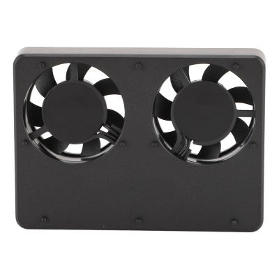 Camera Cooling Fan, 2 Wind Speeds Fast Heat Dissipation Camera Video Dual Cooling Fans Silent Camera External Cooling System for A7M4 ZVE1 A6700 A7C2 A7S3 FX30 R5 R6 R7 XT4 Camera