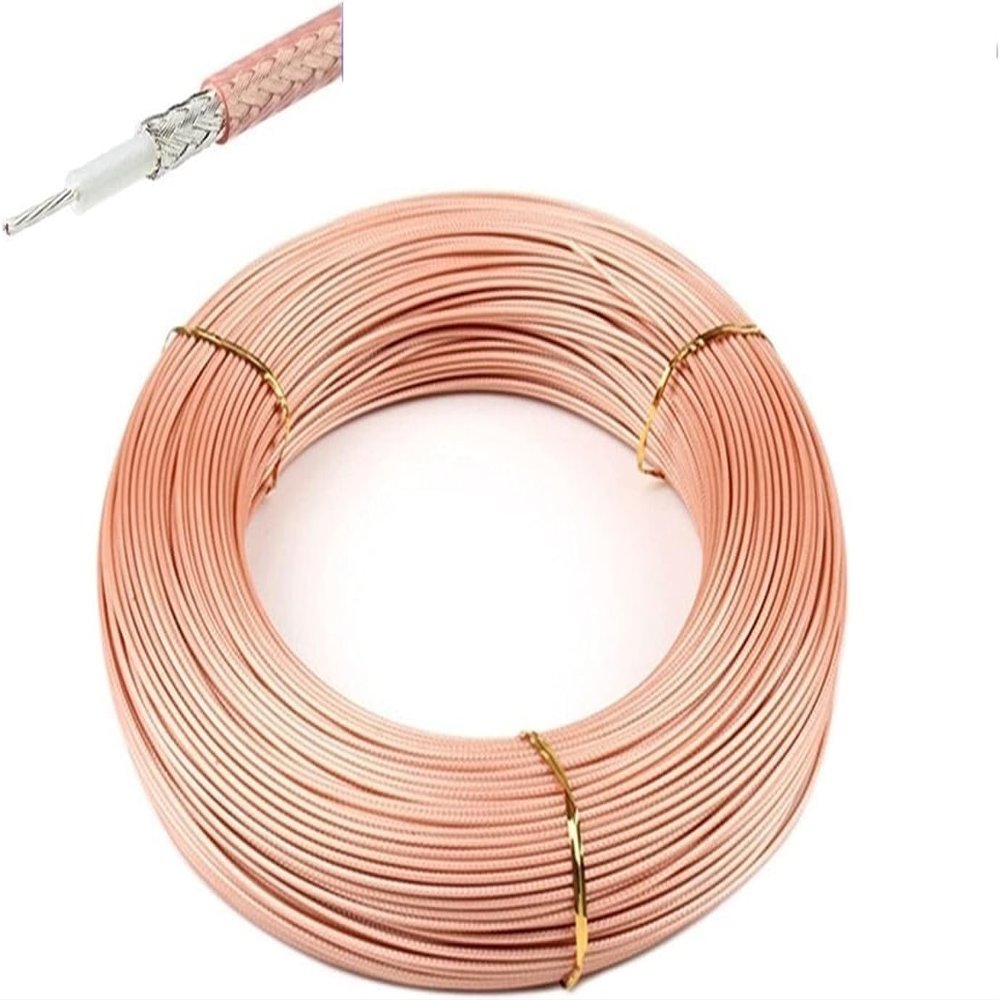 10m RG316 Cable Coax 2.5mm 50 ohm Low Loss 30ft Suitable for Crimp Connectors
