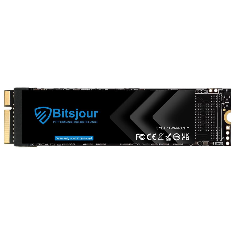 Bitsjour 512GB Internal SSD Replacement for Apple MacBook Pro Retina 13" Late 2012-Early 2013 A1425 EMC 2557/2672, Retina 15" Mid 2012-Early 2013 A1398 EMC 2512/2673, macOS preloaded