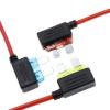 12V 5A 10A 15A 20A Car Fuse Holder Add-a-circuit TAP Adapter Micro Standard ATM APM Blade MINI Medium Simple Safety Device(1PCS,MINI_20A) view 3