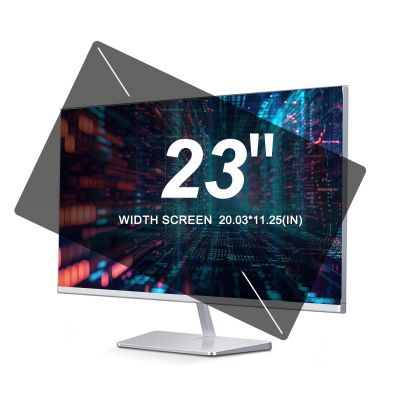 TYLGDSGS [2-Pack 23 inch Privacy Screen for Computer Monitor, Removable Anti Blue Light Anti Glare Monitor Privacy Filter Shield. 16:9 Widescreen Monitor. Size is(509 * 286 mm)