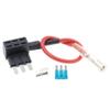 12V Fuse Holder Add-a-Circuit TAP Adapter Micro Mini Standard ATM APM Blade Auto Fuse with 10A Blade Car Fuse with Holder(T Micro3,45A) view 1