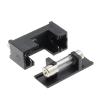 5X20MM Car Fuse Box 0.63A-30A 250V Black Fuse Holder 5 * 20mm 2Pin PCB Mounting Box Fuse Tube Socket(5PCS,0.25A) view 2