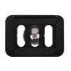 Camera Plate Quick Release Plate, Photography Accessory with a 1/4 inch Screw, Design Suitable for Many mounts, Compatible for TYC10 T005 / T025 Ball Head view 1