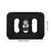 Camera Plate Quick Release Plate, Photography Accessory with a 1/4 inch Screw, Design Suitable for Many mounts, Compatible for TYC10 T005 / T025 Ball Head view 3