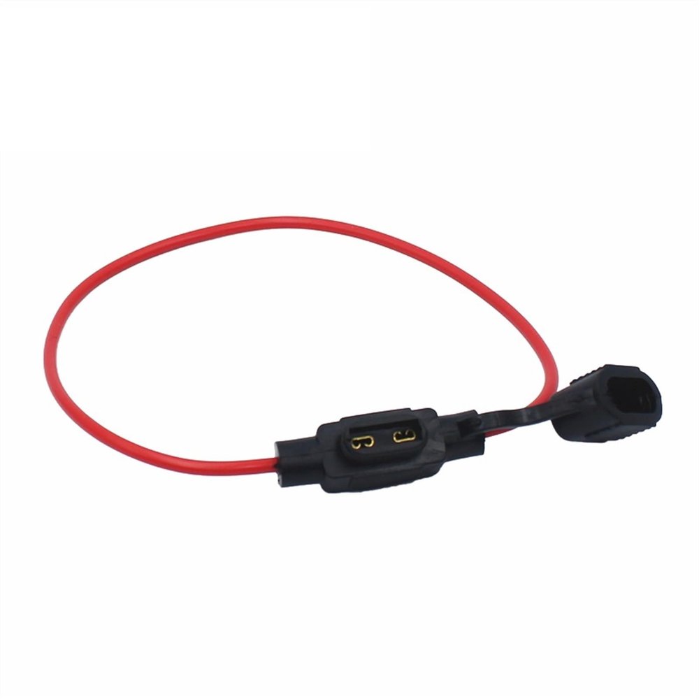 1PCS in Line Car Mini Blade Fuse Holder Splash-Proof for 12V 30A Fuses Automotive Fuse Holder