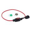 1PCS in Line Car Mini Blade Fuse Holder Splash-Proof for 12V 30A Fuses Automotive Fuse Holder view 2