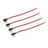 12V 5A 10A 15A 20A Car Fuse Holder Add-a-circuit TAP Adapter Micro Standard ATM APM Blade MINI Medium Simple Safety Device(2PCS,MICRO 2_15A) view 1