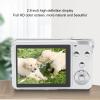 4K 64MP Digital Camera, 18X Digital Zoom Autofocus Vlogging Camera for Photography, 2.8 Inch HD Screen, Compact Travel Camera with 750Mah Battery for Students Teens Gift view 2