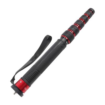 Camera Monopod, Aluminum Alloy Telescopic 6 Section Monopod with Walking Stick Handle, 1/4in 3/8in Screw, 68.5in, Travel Monopod, Photography Monopod, Tripod Monopod
