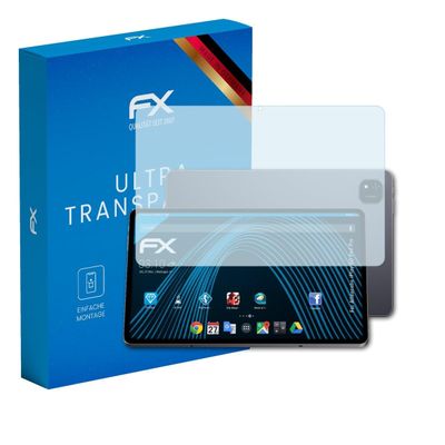 atFoliX Screen Protection Film compatible with Alldocube iPlay 60 Pad Pro Screen Protector, ultra-clear FX Protective Film (2X)