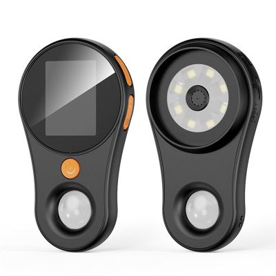 Digital Microscope for Kids, 500X Handheld Kids Microscope with 2in Screen, Mini Portable Microscopes, 8 Adjustable LED Lights, for Science Labs, Outdoor Exploration (Black)