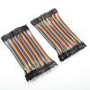 10cm 3pcs Colorful Jumper Wires Kit with 40pin Male to Female 40pin Male to Male 40pin Female to Female for Breadboard view 1