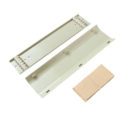Easy to Install, self Adhesive Under Desk Cable Organizer Management for Home and Office screwless Cable Management, Child and pet proofing