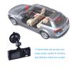 3 Channel Cam for Cars Trucks and SUVs with 170 Wide Angle Front Rear and Interior Recording and Parking Mode view 2