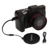 Tangxi Digital Camera, Autofocus Vlogging Camera 1080P HD 16MP Smart Micro SLR Camera 16X Digital Zoom with Fill Light for Photography view 1