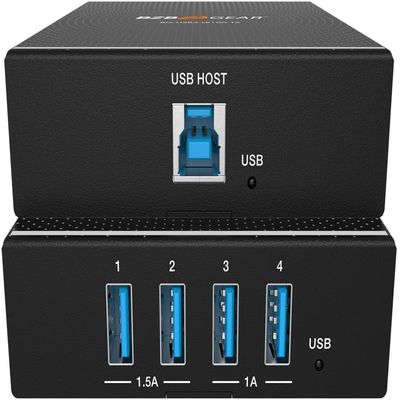 USB 3.0 Over Category Cable Extender (PoC, RS-232, GPIO & up to 100M/328Ft Over CAT6a Cable)