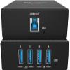 USB 3.0 Over Category Cable Extender (PoC, RS-232, GPIO & up to 100M/328Ft Over CAT6a Cable) view 1