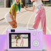 Digital Camera for Kids, 48MP 16x Zoom Autofocus Kids Camera, Compact Retro 2.4 Inch Screen Digital Point and Shoot Camera with Selfie, Timestamp, Face Beauty, 800mAh, Fill Light view 3