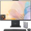 Lenovo IdeaCentre Business All-in-one Computer, 23.8" FHD IPS Display, AMD Ryzen 5 7535HS (Up to 4.55GHz), 32GB DDR5 RAM, 1TB PCIe SSD, Wi-Fi 6, USB-C, HDMI in&Out, Bundle 500GB External Drive view 1