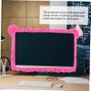 BELLIFFY 1pc Lovely Elastic Computer Monitor Cover Cat Ear Design for Monitors and Easy to Adorable Decoration for Girls Compatible LCD Screens view 2