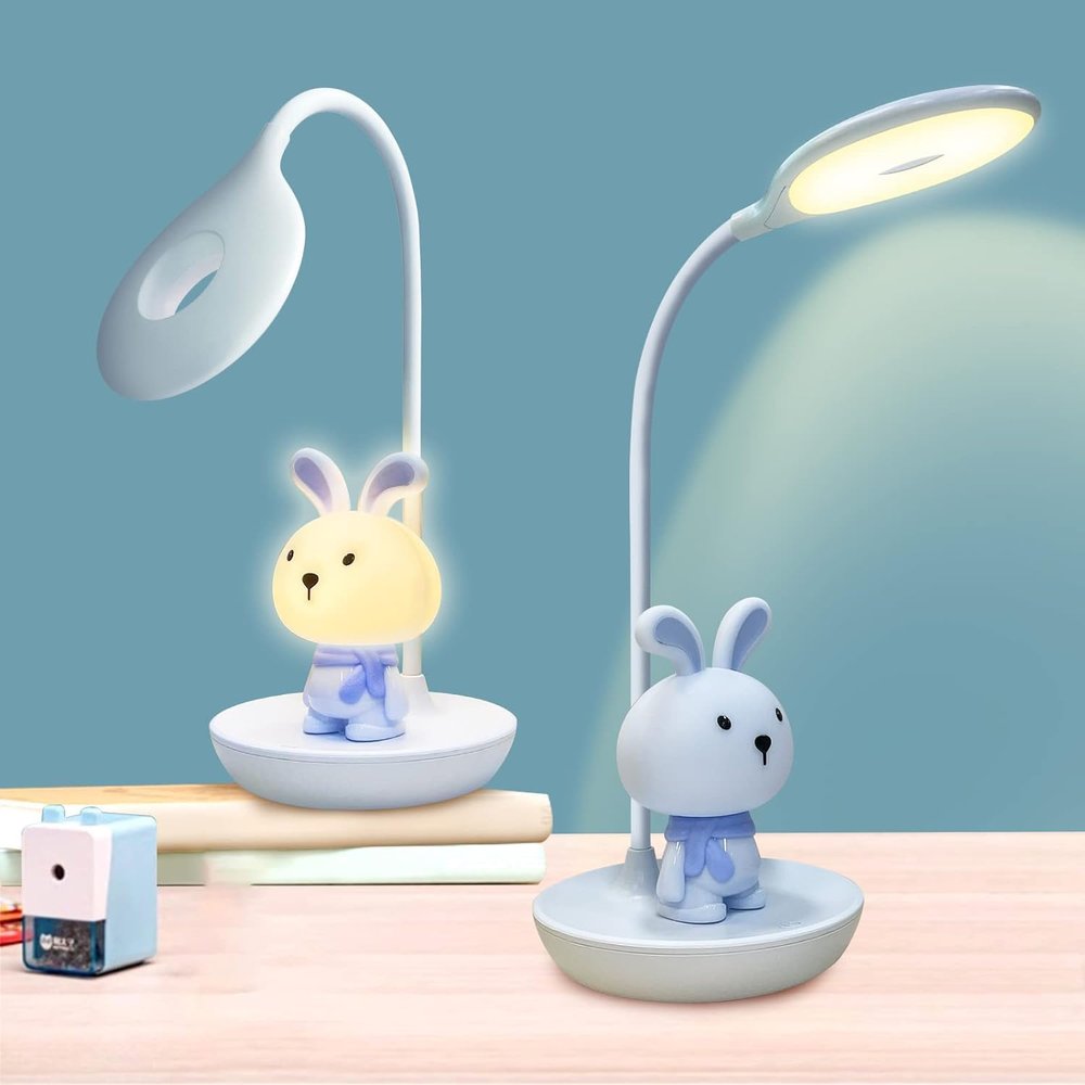 primeledlight Lumi Pals Kids Bunny Desk lamp (Blue)
