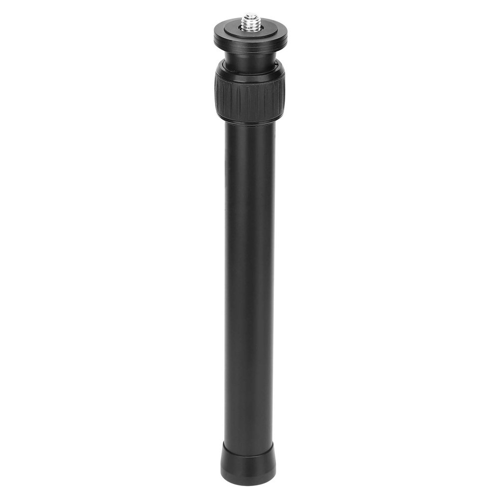 XHTLLO Universal Adjustable Tripod Extension Rod, Telescopic Stick for Camera Gimbal and Tripod, 24.5 to 40cm Aluminum Alloy