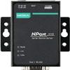 Moxa NPort 5110A with Adapter - 1 Port Device Server, 10/100M Ethernet, RS-232, DB9 Male, 0.5KV Serial Surge, 12~48VDC, 0~60C view 2