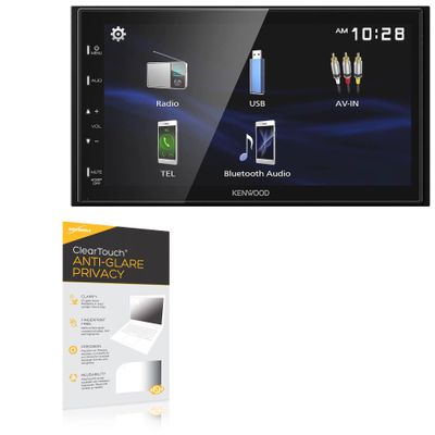 BoxWave Screen Protector Compatible with Kenwood DMX129BT (6.8 in) - ClearTouch Anti-Glare Privacy (2-Pack), Privacy Screen Protector Flexible Film Anti-Glare