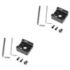 OSALADI 2sets Cold Shoe Mount Adapter Thread Hole for Camera for Mounting Monitors Lights and Microphones Easy Installation Compatible Standard Cold Shoe Accessories view 1