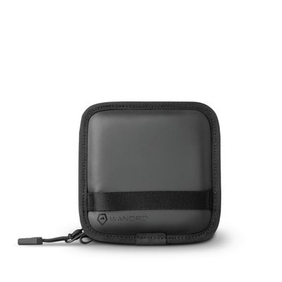 WANDRD Lens Filter Case - Store 4 Filters in Your Camera Backpack or Camera Case, Protect Photography Accessories from Scratches, Dust & Impact Traveling Bag (Black)