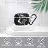 Black German Shepherd Earbud Case Cover Compatible with AirPods Pro Headphone Case Protective Case with Keychain White-Style view 3