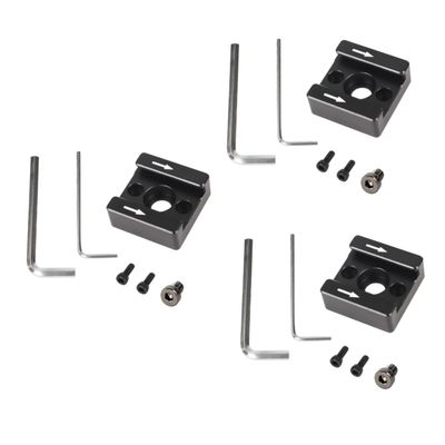 OSALADI 3sets Cold Shoe Mount Adapter for Monitor Flash Stand Threaded Connection Non- Design Compatible Camera Cages and Accessories