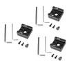 OSALADI 3sets Cold Shoe Mount Adapter for Monitor Flash Stand Threaded Connection Non- Design Compatible Camera Cages and Accessories view 1
