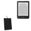 BoxWave Case Compatible with Kobo Clara BW - Velvet Pouch, Soft Velour Fabric Bag Sleeve with Drawstring - Jet Black view 1