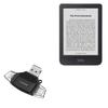 BoxWave Smart Gadget Compatible with Kobo Clara BW - AllReader SD Card Reader, microSD Card Reader SD Compact USB - Jet Black view 1