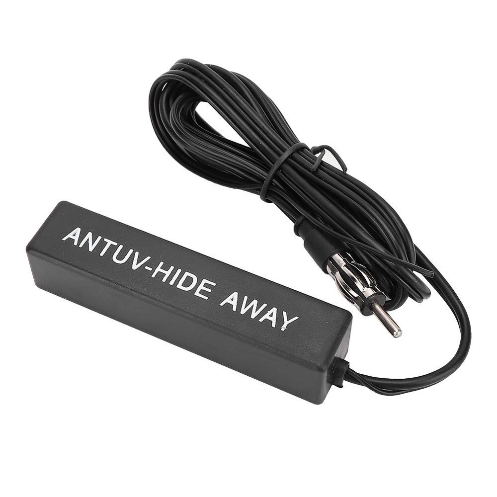 Akozon Universal Electronic Stereo AM FM Radio Hidden Amplified Antenna Car Ship RV