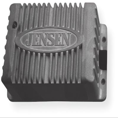 51426815 Heavy Duty 2-Channel Amplifier, 80W Maximum Power, Similar to JAHD240 but with Special Harness Connector; Waterproof, and UV Resistant