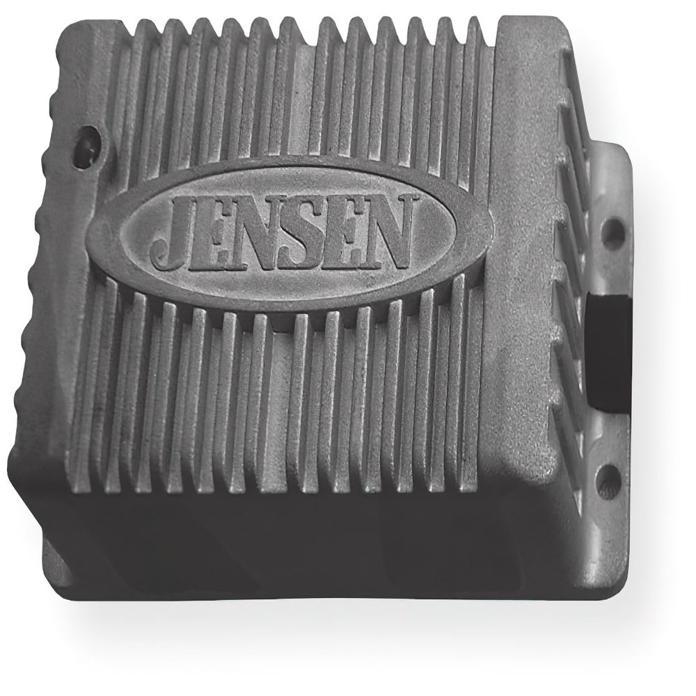 51426815 Heavy Duty 2-Channel Amplifier, 80W Maximum Power, Similar to JAHD240 but with Special Harness Connector; Waterproof, and UV Resistant