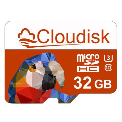 Cloudisk Parrot-Prime Micro SD Card 32GB Flash Memory Card Micro SDHC C10, A2, U3, UHS-I (32 GB)