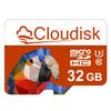 Cloudisk Parrot-Prime Micro SD Card 32GB Flash Memory Card Micro SDHC C10, A2, U3, UHS-I (32 GB) view 1