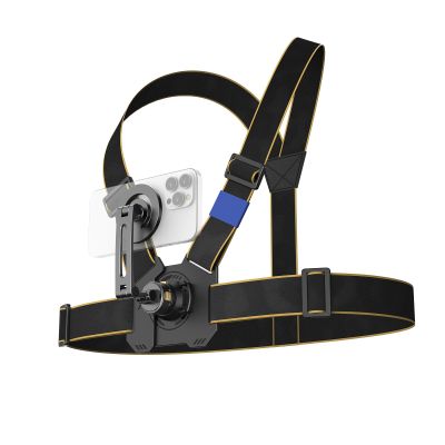 Camnoon Sports Camera Quick Release Chest Mount Harness Adjustable Vest-Style Chest Strap Replcement for GoPro Hero 12/11/10 DJI OSMO Action 4/3 POV Video Vlog