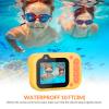 Bestrip Kids Underwater Camera, 1080P HD Waterproof Digital Camera with 2.4" IPS Screen, Birthday Gifts for Boys Girls Children, Toddler Cameras Toys for 3 4 5 6 7 8 9(Yellow) view 4