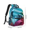 HCLYvexiria Laptop Backpack for Men Women Lightweight Travel Backpack Colorful Paper Roll Daypack Laptop Bag for Travel view 2