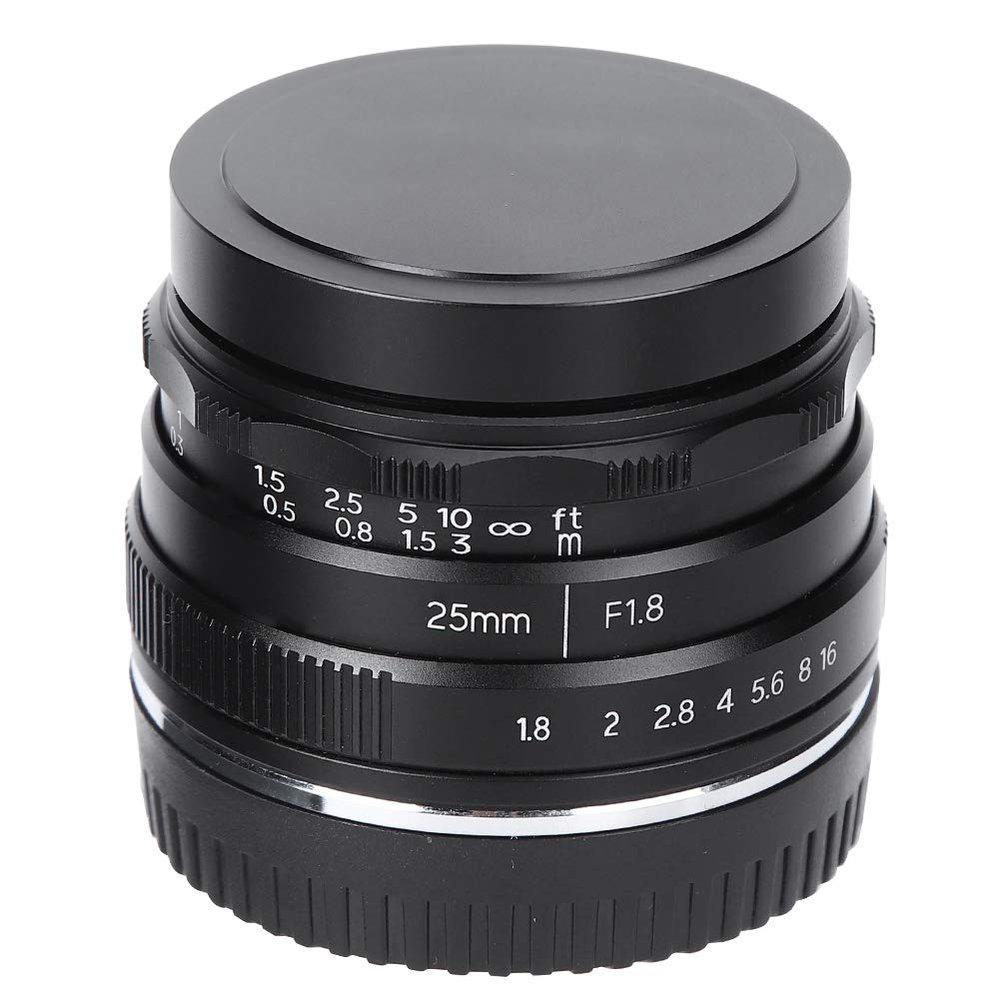25mm F1.8 M4/3 Mount Small Wideangle Lens for Camera Lens