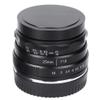 25mm F1.8 M4/3 Mount Small Wideangle Lens for Camera Lens view 1