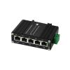 BAISULI Industrial Din Rail Switch Gigabit Ethernet Industrial 10 Ports Gigabit Ethernet Switch Din Rail 5/8/10-port 10/100/1000Mbps Network Switch IP40 Aluminium Case(5 Port RJ45) view 1