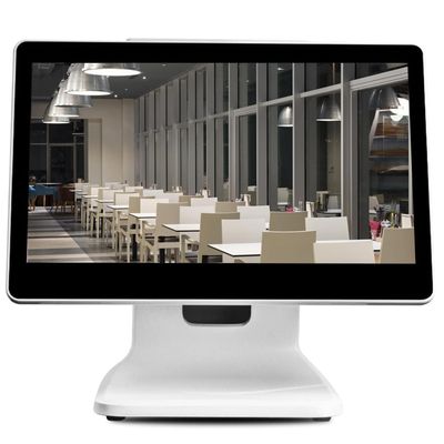 15.6 inch LCD touch screen monitor POS cash register monitor touch screen Windows 10 retail cash register system 1366 * 768 resolution LCD 64GB touch cash register PC POS USB VGA screen monitors