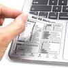 2 Pack Mac Keyboard Shortcuts Stickers for MacBook Air/Pro 13-16 Inch - Instant Shortcut Reference, Durable Clear & Matte Black Decals (2020-2026 Models, No Residue) view 3